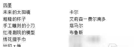 江湖悠悠杜钟璞的礼物喜好一览（探寻杜钟璞最喜欢的游戏道具）  第3张